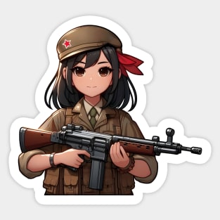 Tactical Girls' Frontline Sticker